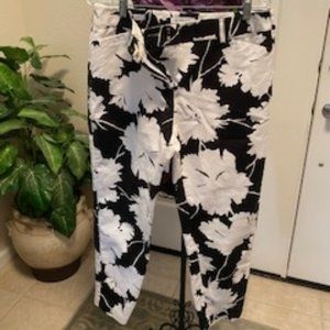 Flowered Capris